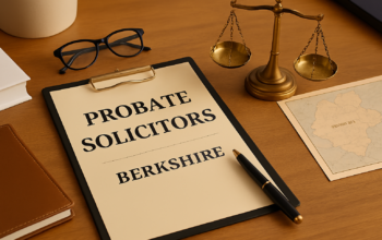 Professional probate solicitor providing legal advice in Berkshire office, helping clients manage wills and estate administration.