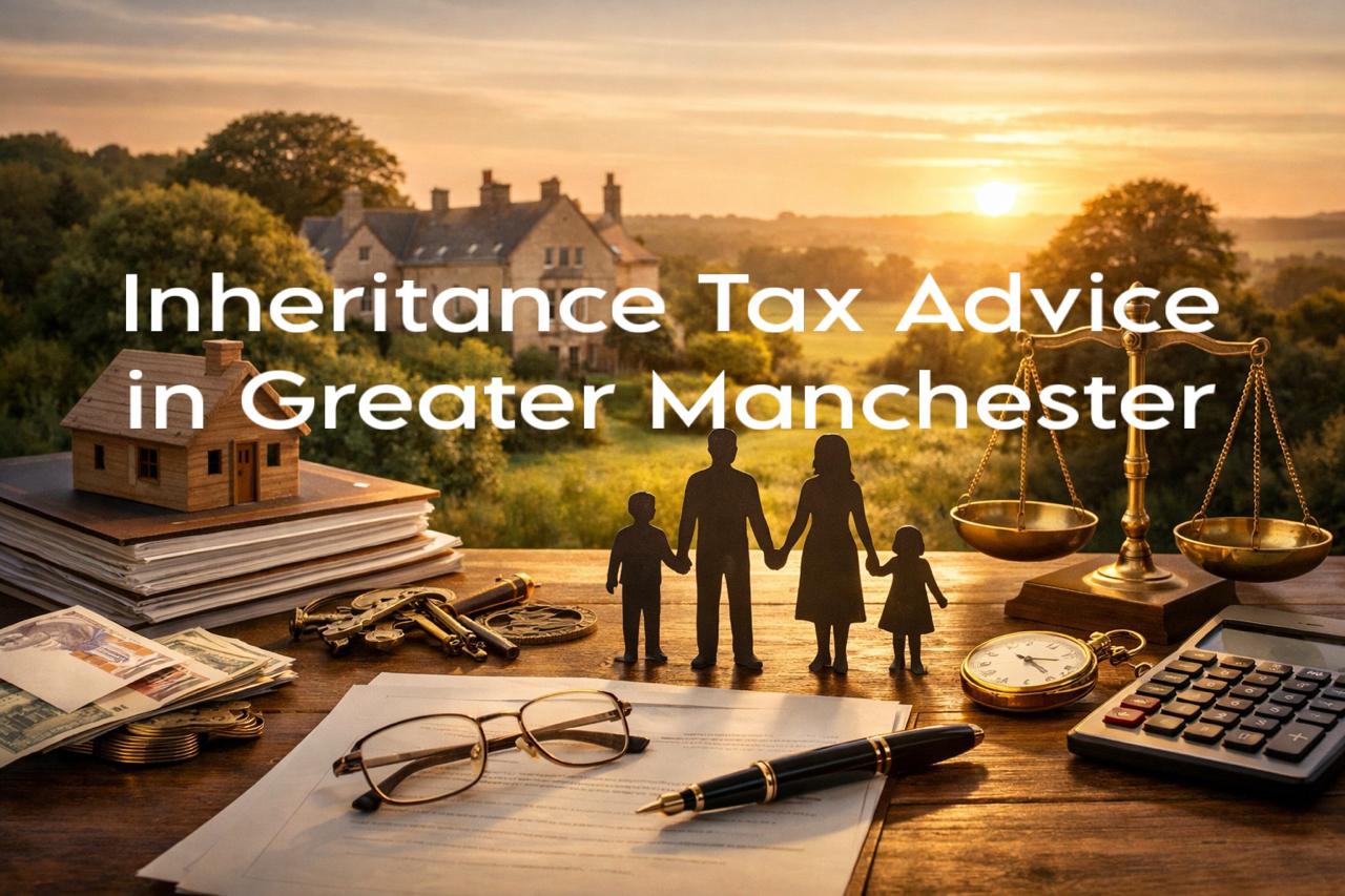 Professional Inheritance Tax advice in Greater Manchester helping families plan and protect their estate efficiently