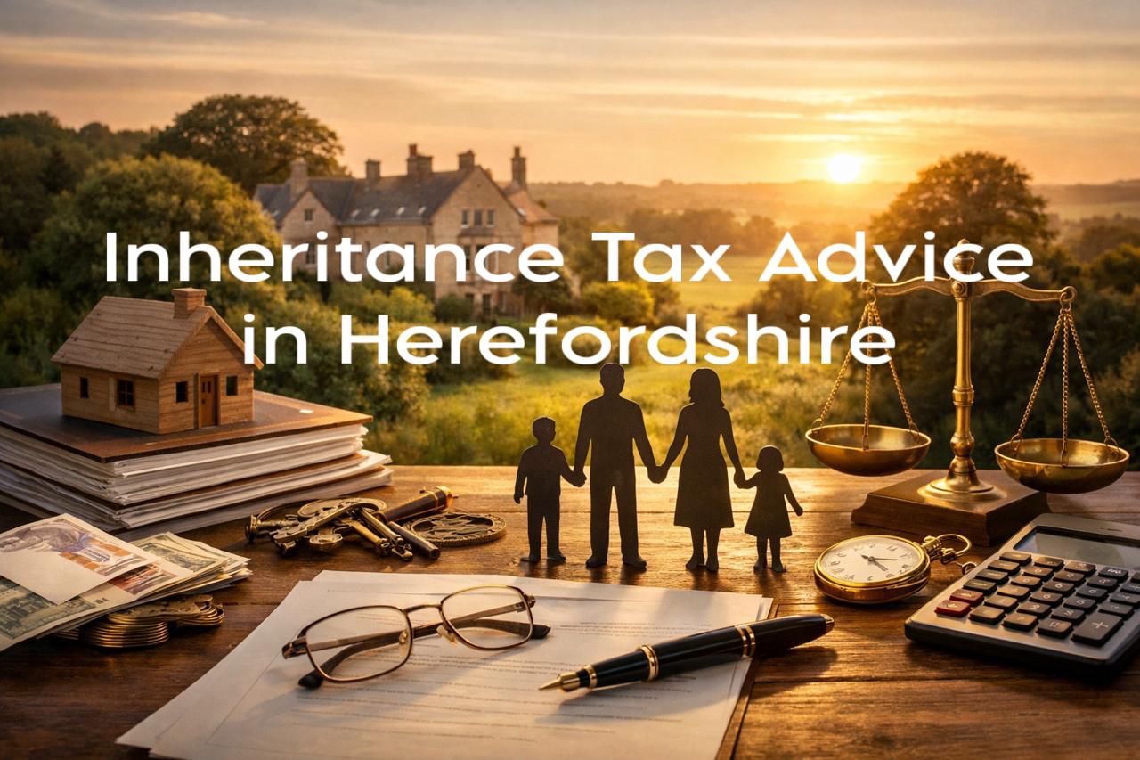 Professional Inheritance Tax advice in Herefordshire helping families plan and protect their estate efficiently