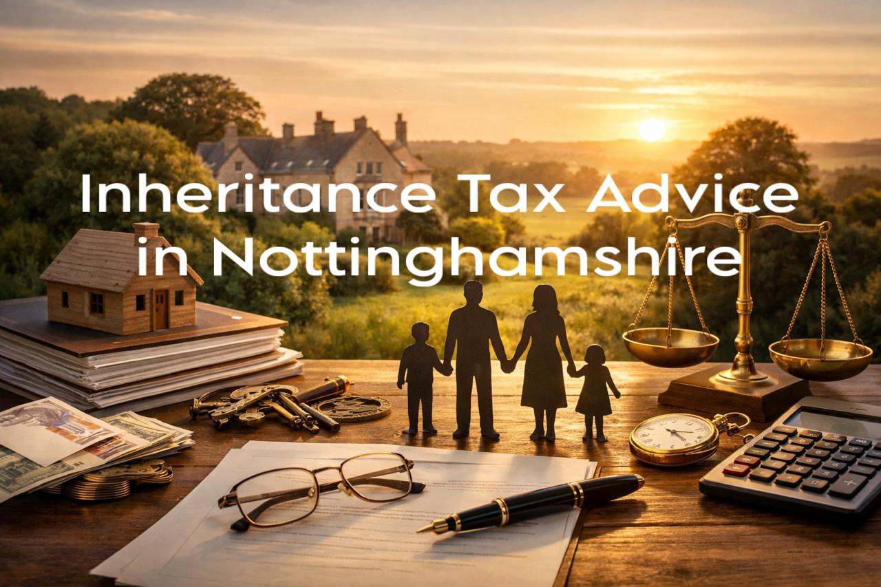 Professional Inheritance Tax advice in Nottinghamshire helping families plan and protect their estate efficiently