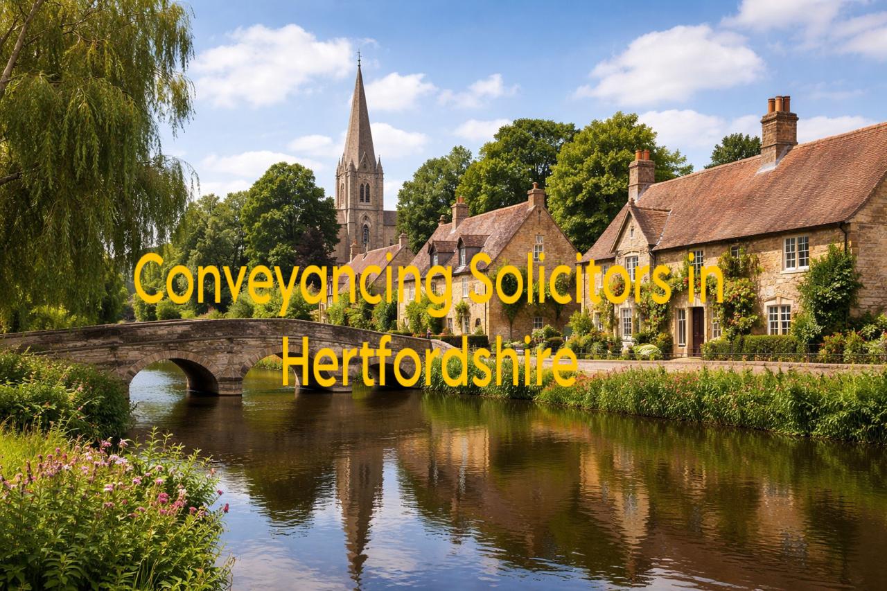 Experienced conveyancing solicitors in Hertfordshire providing legal assistance with property transactions, contract review, and ownership transfer.