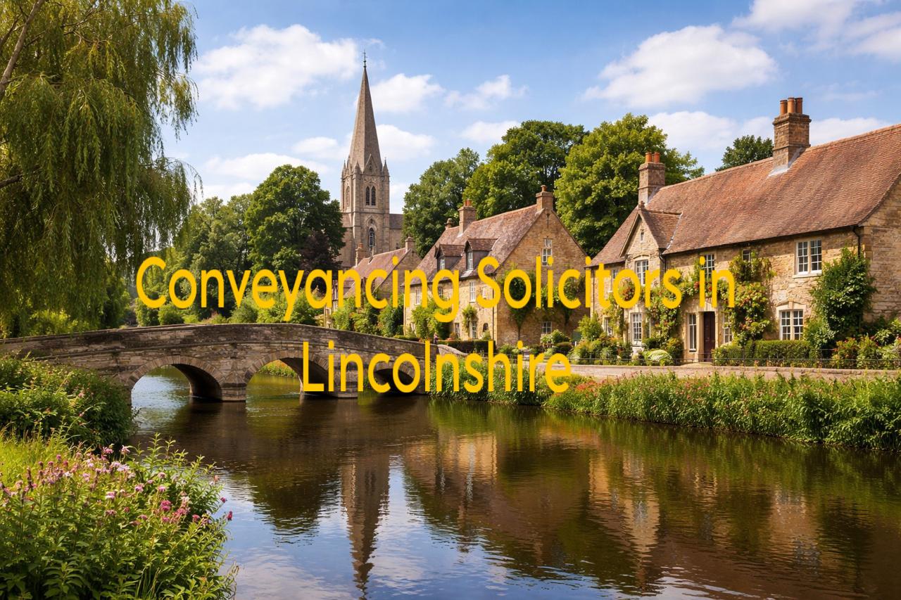 Professional conveyancing solicitors in Lincolnshire assisting with property transactions, contract review, and legal ownership transfers.
