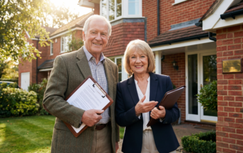 Capital Protection Trust cost in the UK showing a homeowner couple and property representing asset protection and estate planning
