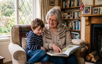 Grandmother caring for her young grandchild while helping support the family and build State Pension entitlement