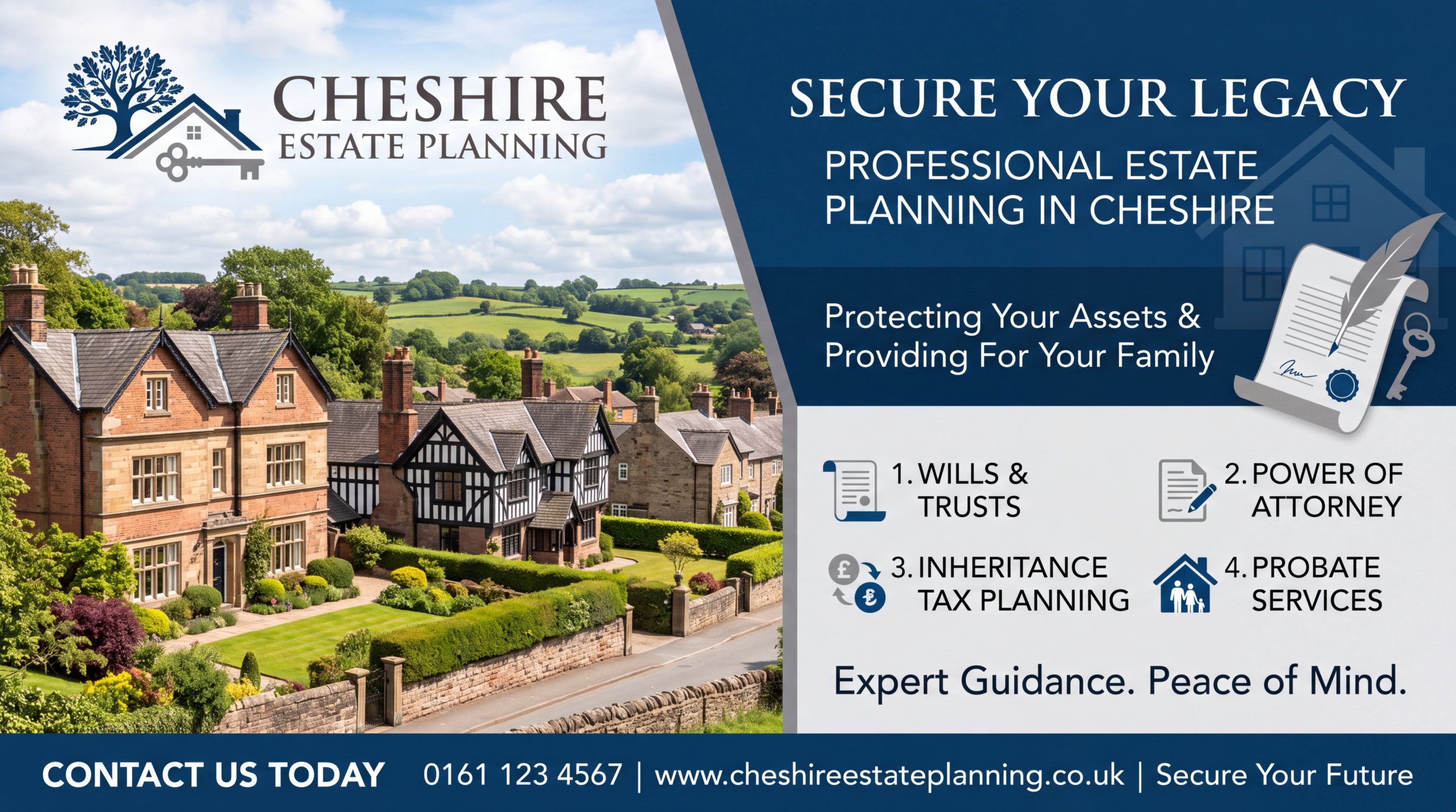 Estate planning guidance for families in Cheshire