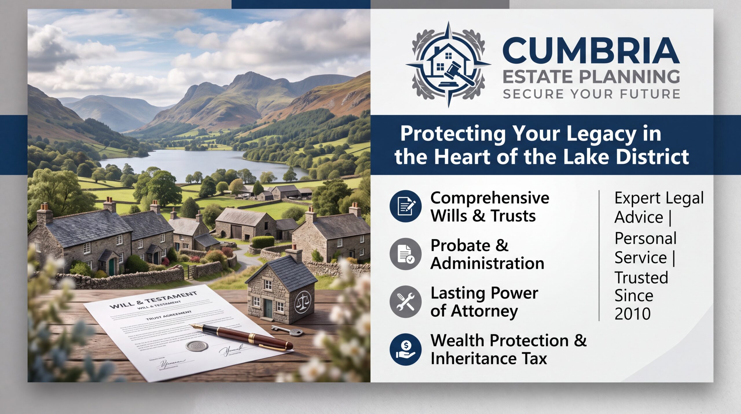 Estate planning guidance for families in Cumbria