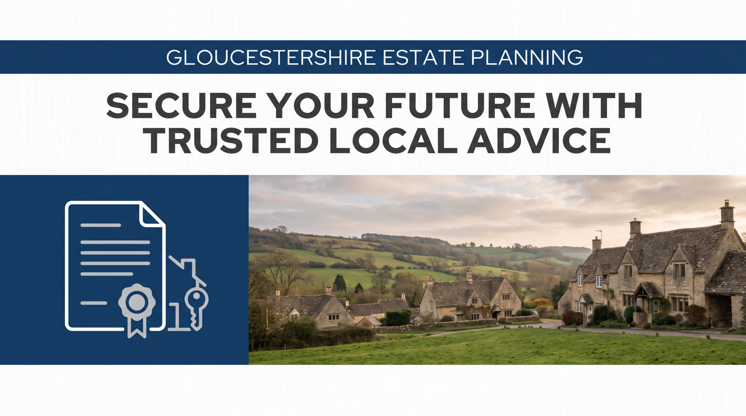 Estate planning in Gloucestershire explained. Learn about Wills, LPAs, trusts, Inheritance Tax, probate and protecting your family