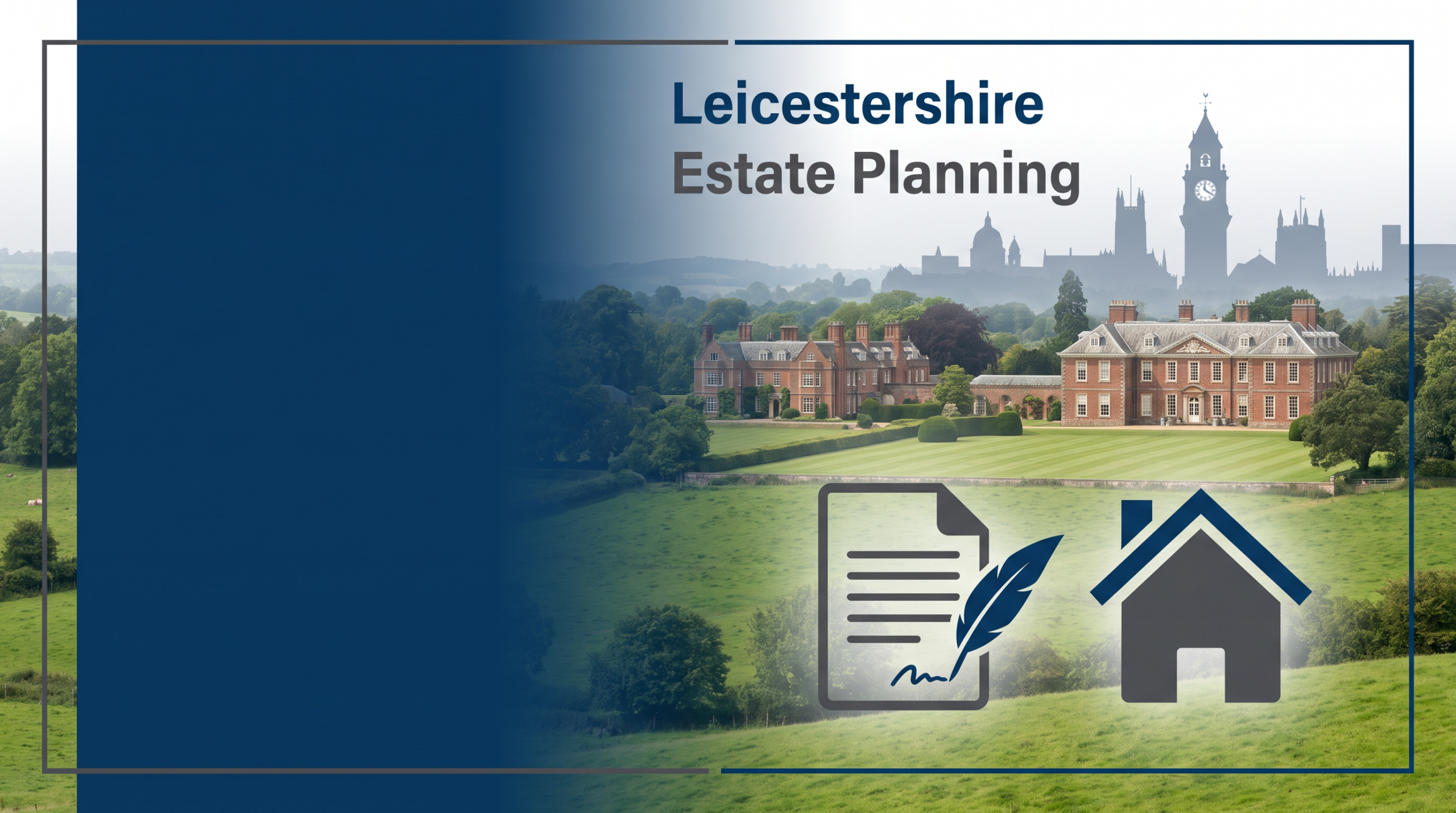 Estate planning guidance for families in Leicestershire, covering Wills, LPAs, trusts, property, land and Inheritance Tax.