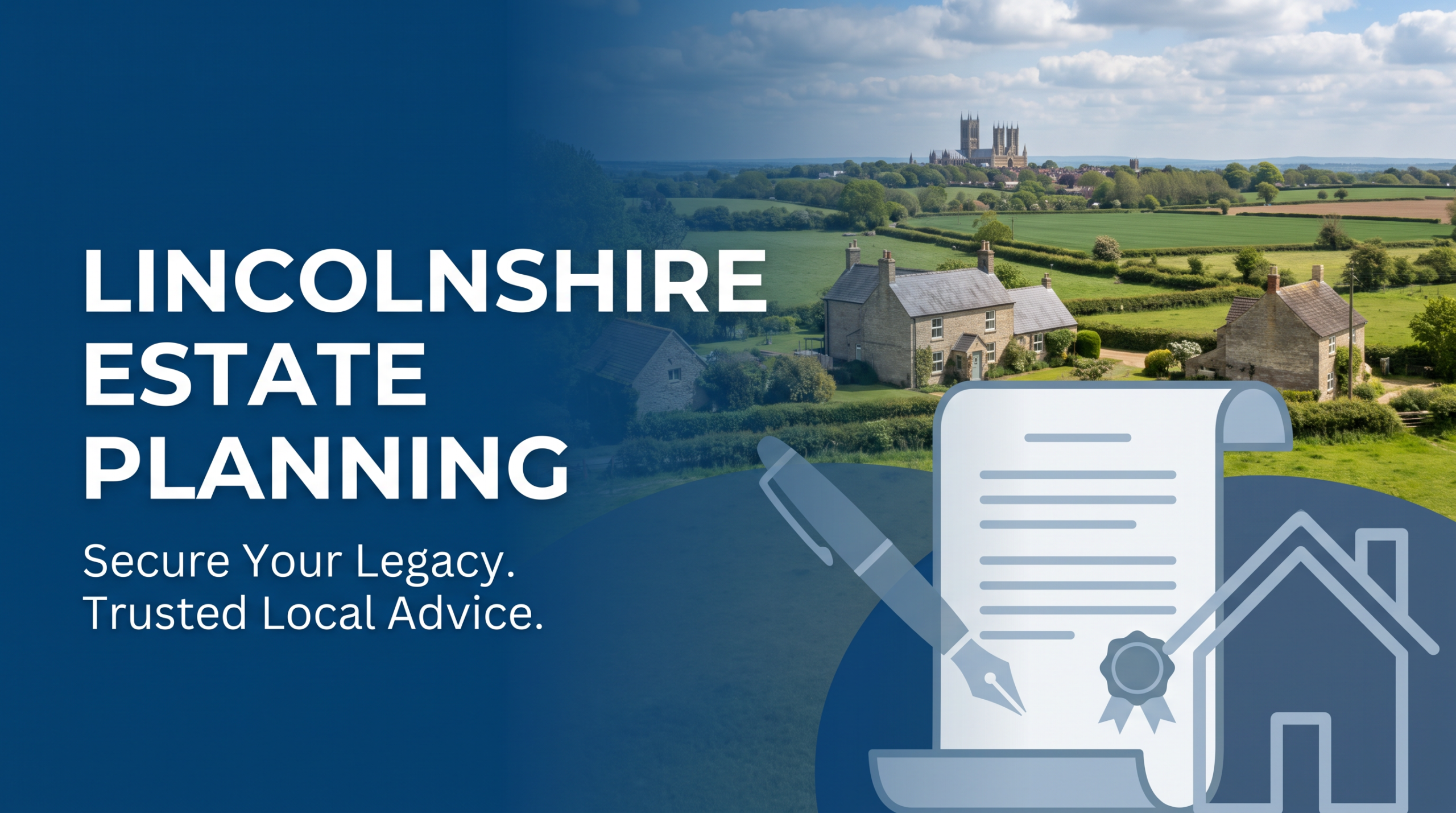 Estate planning guidance for families in Lincolnshire, covering Wills, LPAs, trusts, farms, property and Inheritance Tax.