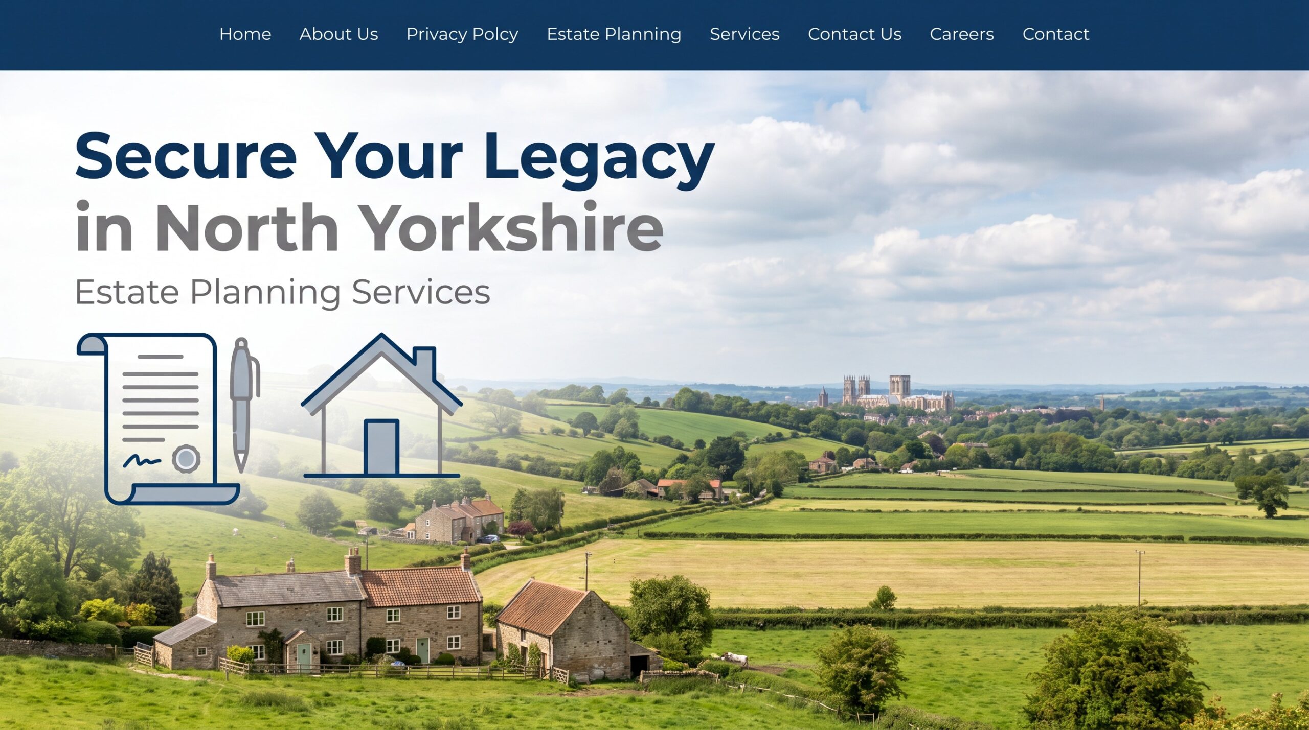 Estate planning guidance for families in North Yorkshire, covering Wills, LPAs, trusts, farms, property, land and Inheritance Tax.