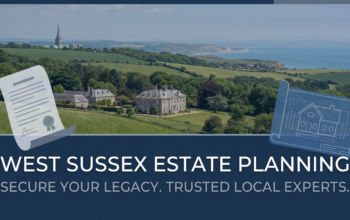 Estate planning guidance for families in West Sussex, covering Wills, LPAs, trusts, property, farms, land and Inheritance Tax.