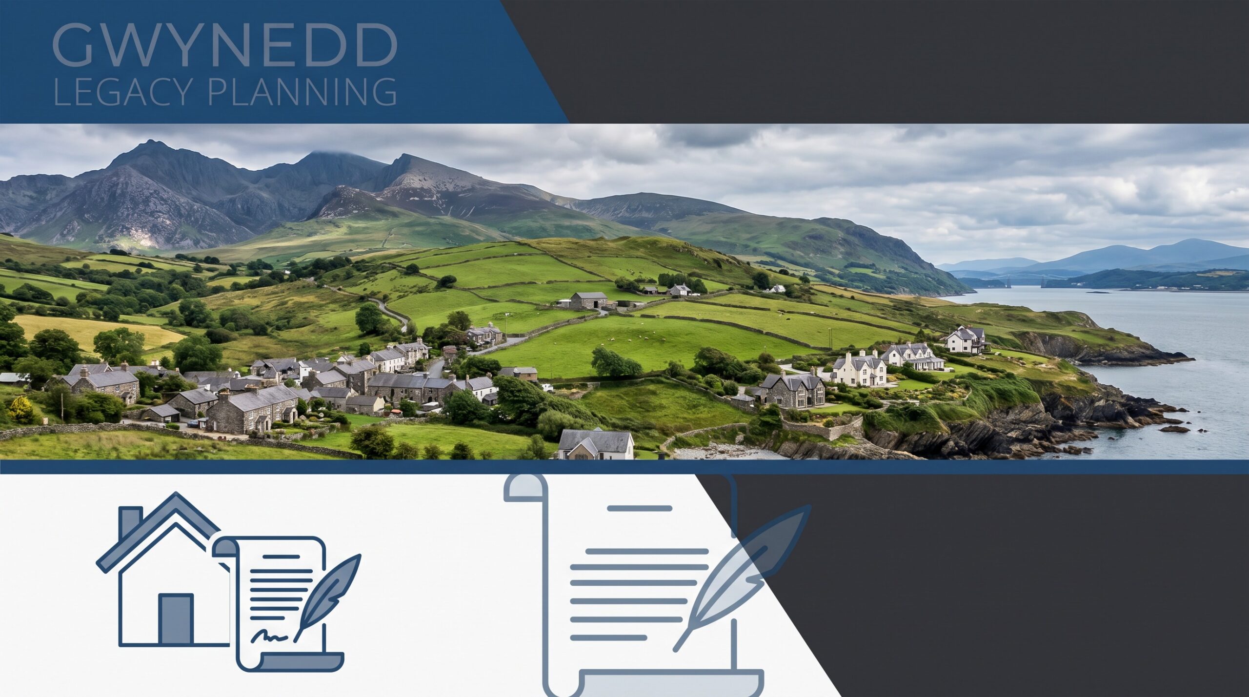 Estate planning guidance for families in Gwynedd, covering Wills, LPAs, trusts, farms, property, land and Inheritance Tax.